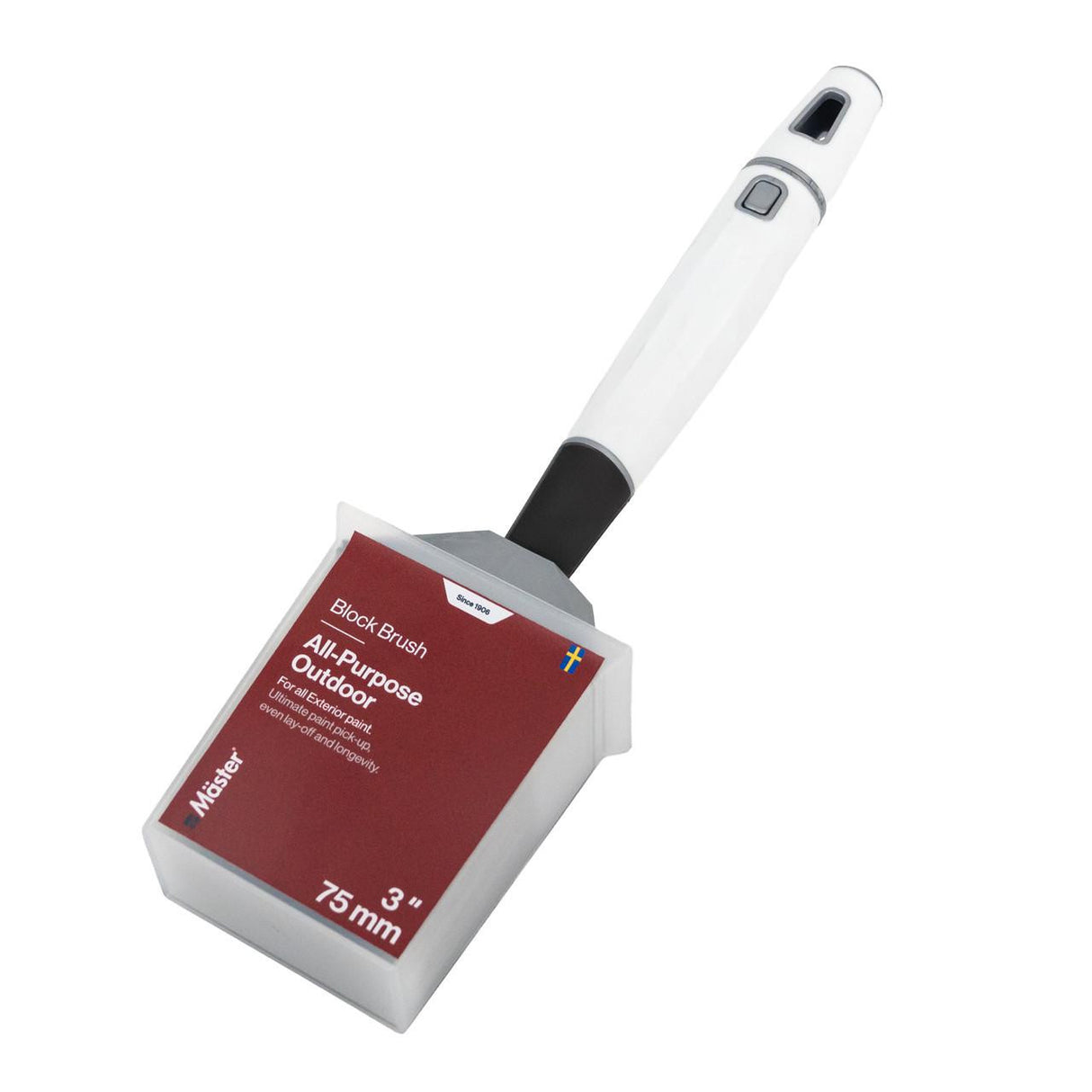 Mäster 3''/ 75mm Outdoor Block Paint Brush, Diamond All Purpose Painting Brush | 3964075