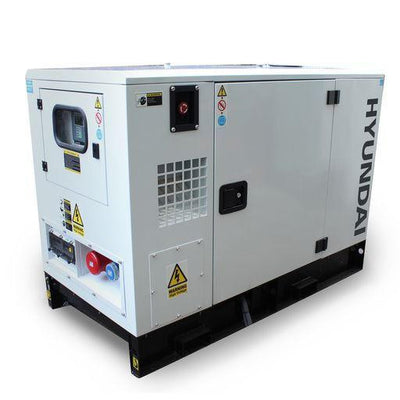 Refurbished Hyundai 8.8kW/11kVA Three Phase Diesel Generator | DHY11KSE - Grade A