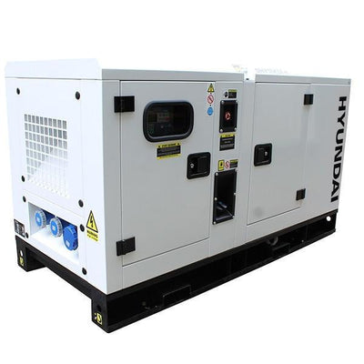 Refurbished Hyundai 18kW/22.5kVA Single Phase Diesel Generator | DHY18KSEm - Grade B