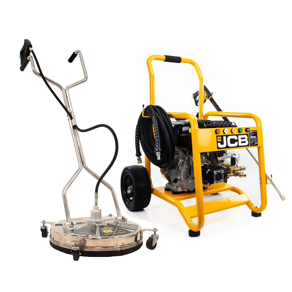 jcb tools JCB Petrol Pressure Washer 4000psi / 276bar, 457cc JCB engine, Triplex AR pump, 15L/min flow rate | JCB-PW15040P