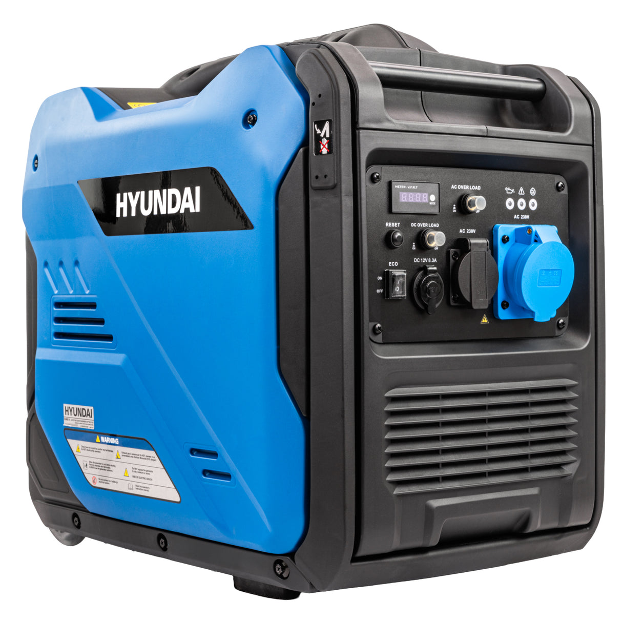 Hyundai 5.5kW / 5500W Inverter Generator, Electric Start, Pure Sine Wave | HY6250SEi