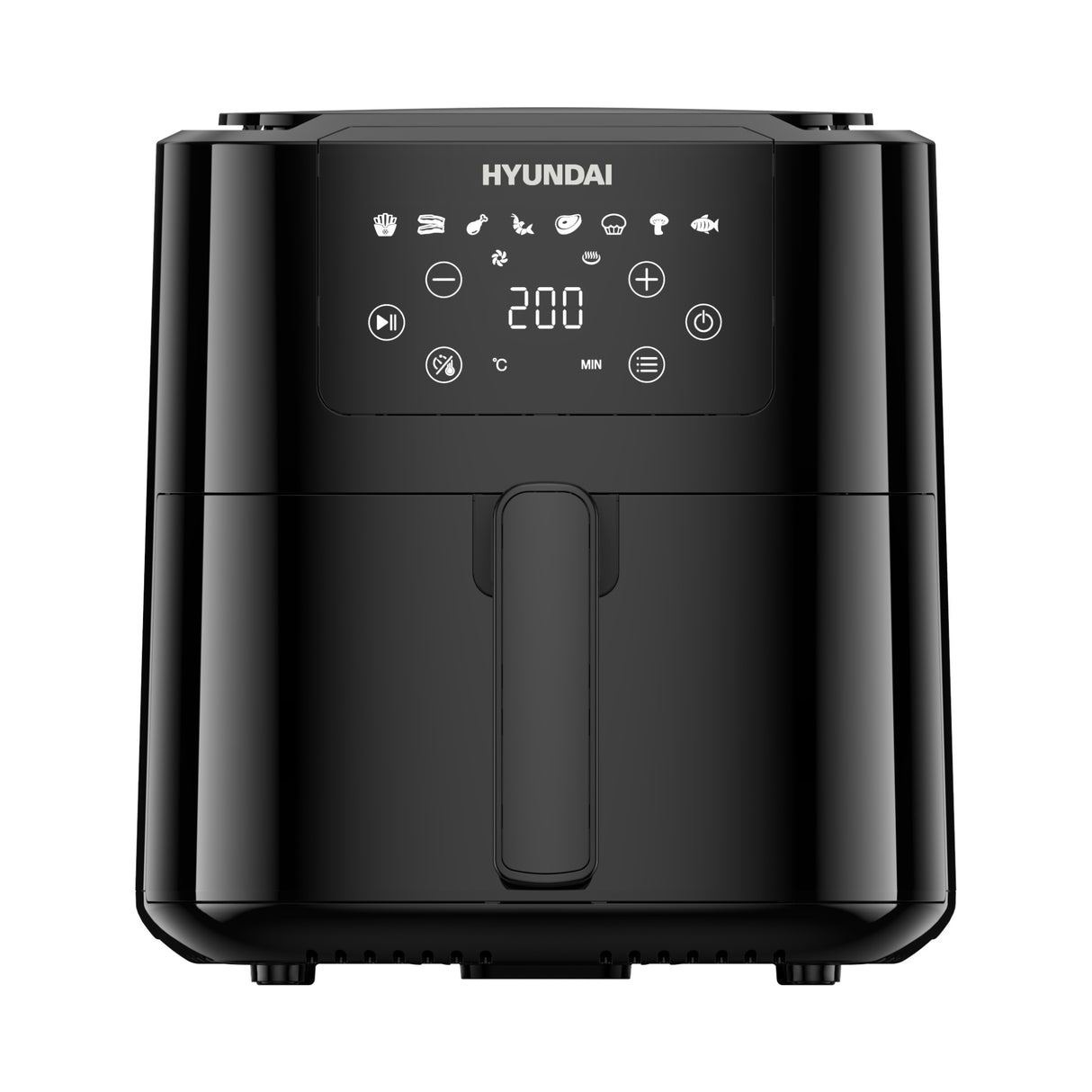 HYUNDAI 5L Digital Air Fryer, 8 Preset Programmes, 1500W | HYAF5001DB