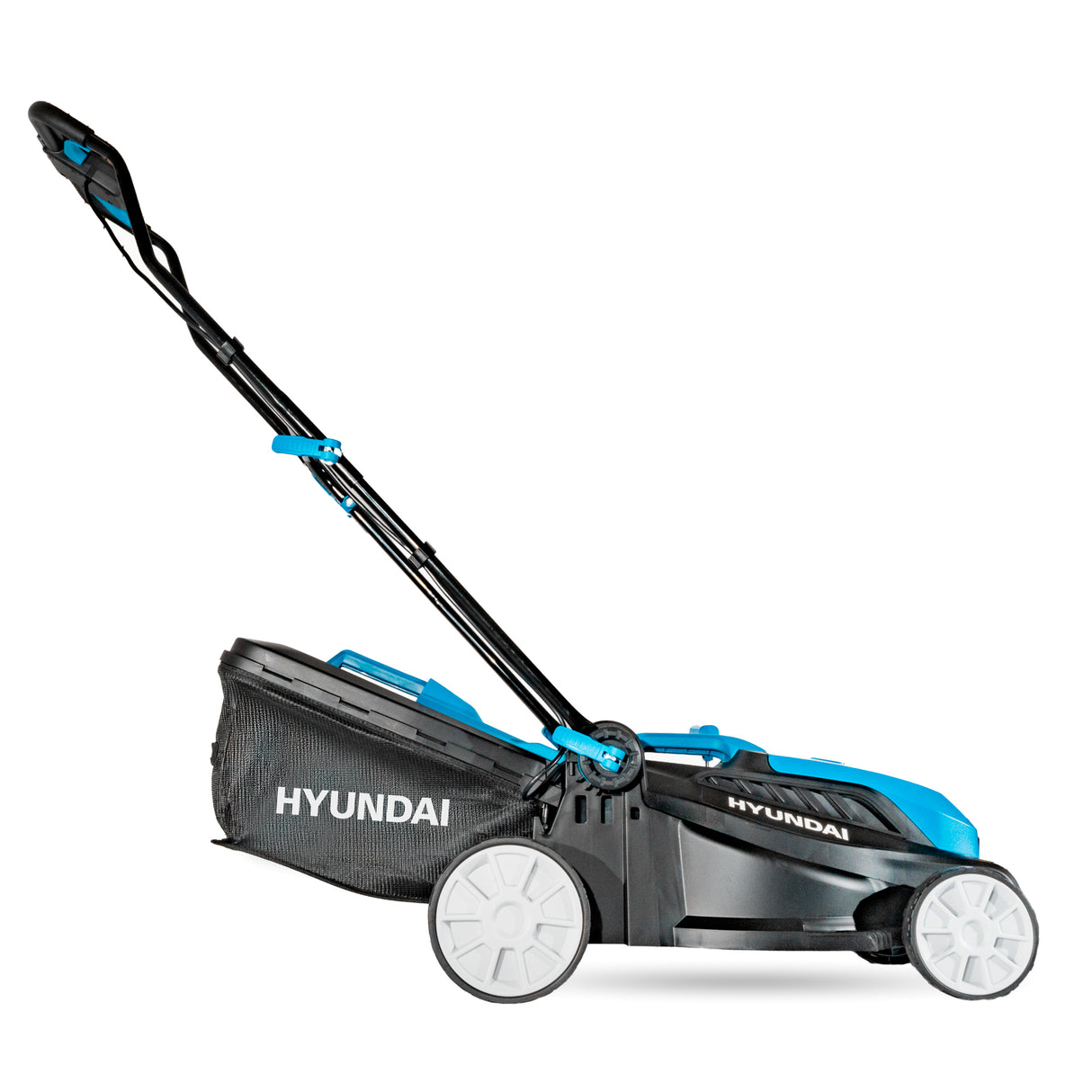 Hyundai 38cm / 15" 40V (2x20V) Brushless Cordless Lawnmower, 36L Bag | HY40CLM38