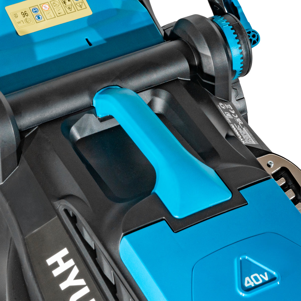 Hyundai 38cm / 15" 40V (2x20V) 3-in-1 Brushless Cordless Lawnmower, 36L Bag | HY40CLM38