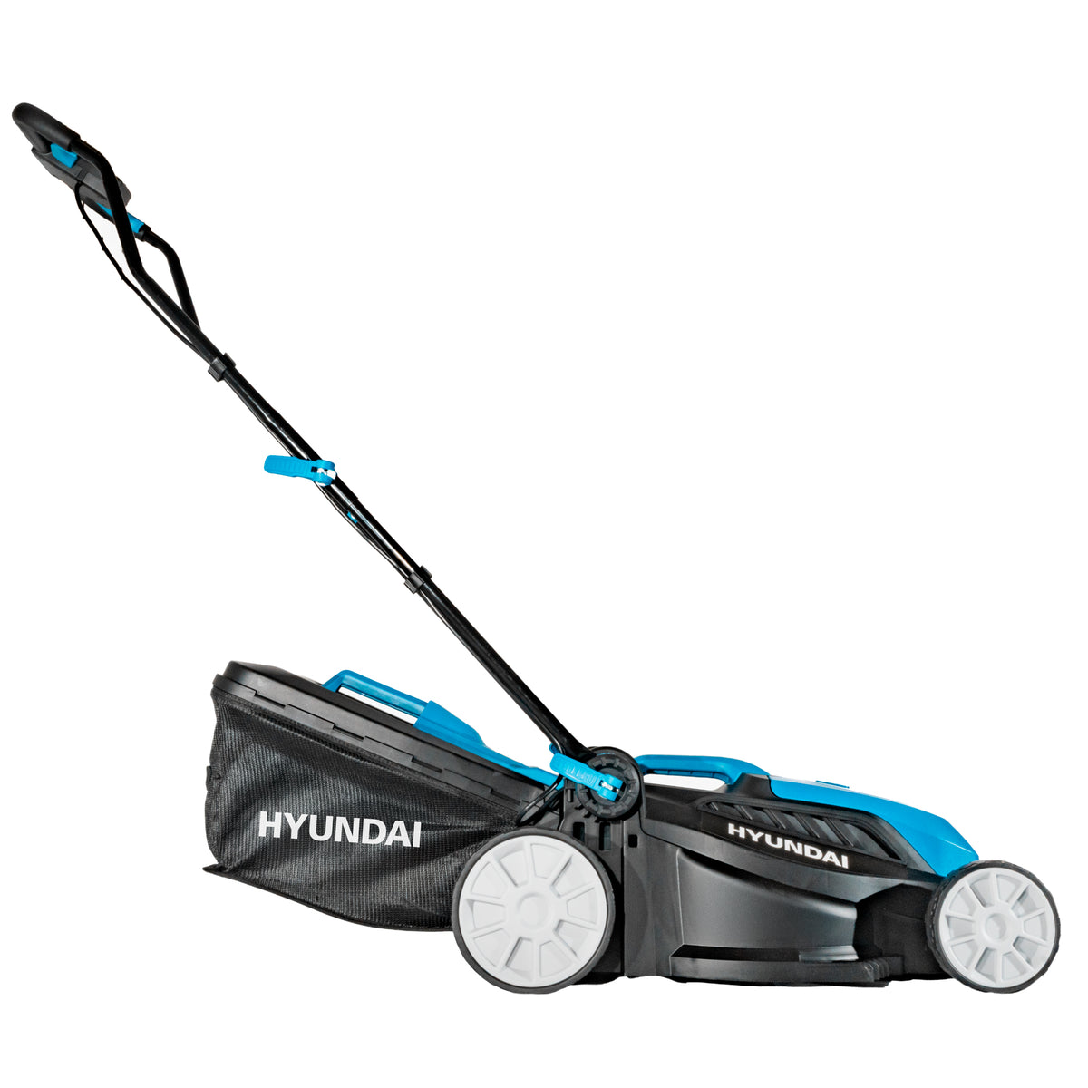 Hyundai 38cm / 15" 40V (2x20V) Brushless Cordless Lawnmower, 36L Bag | HY40CLM38
