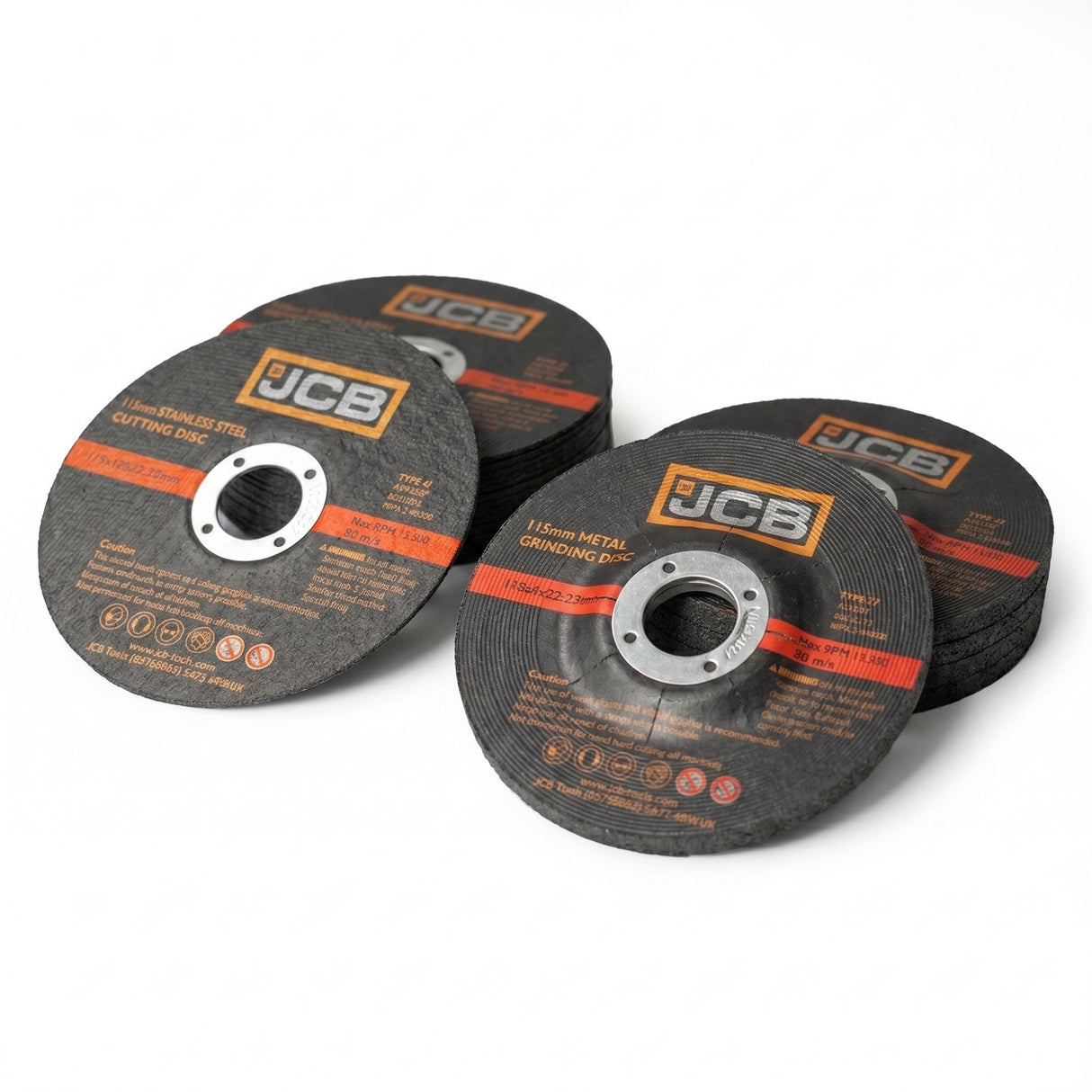 JCB Metalworker Cutting & Grinding Disc Kit