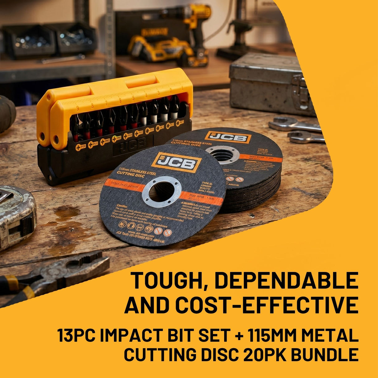 JCB Metalworker Cutting & Flap Disc Kit
