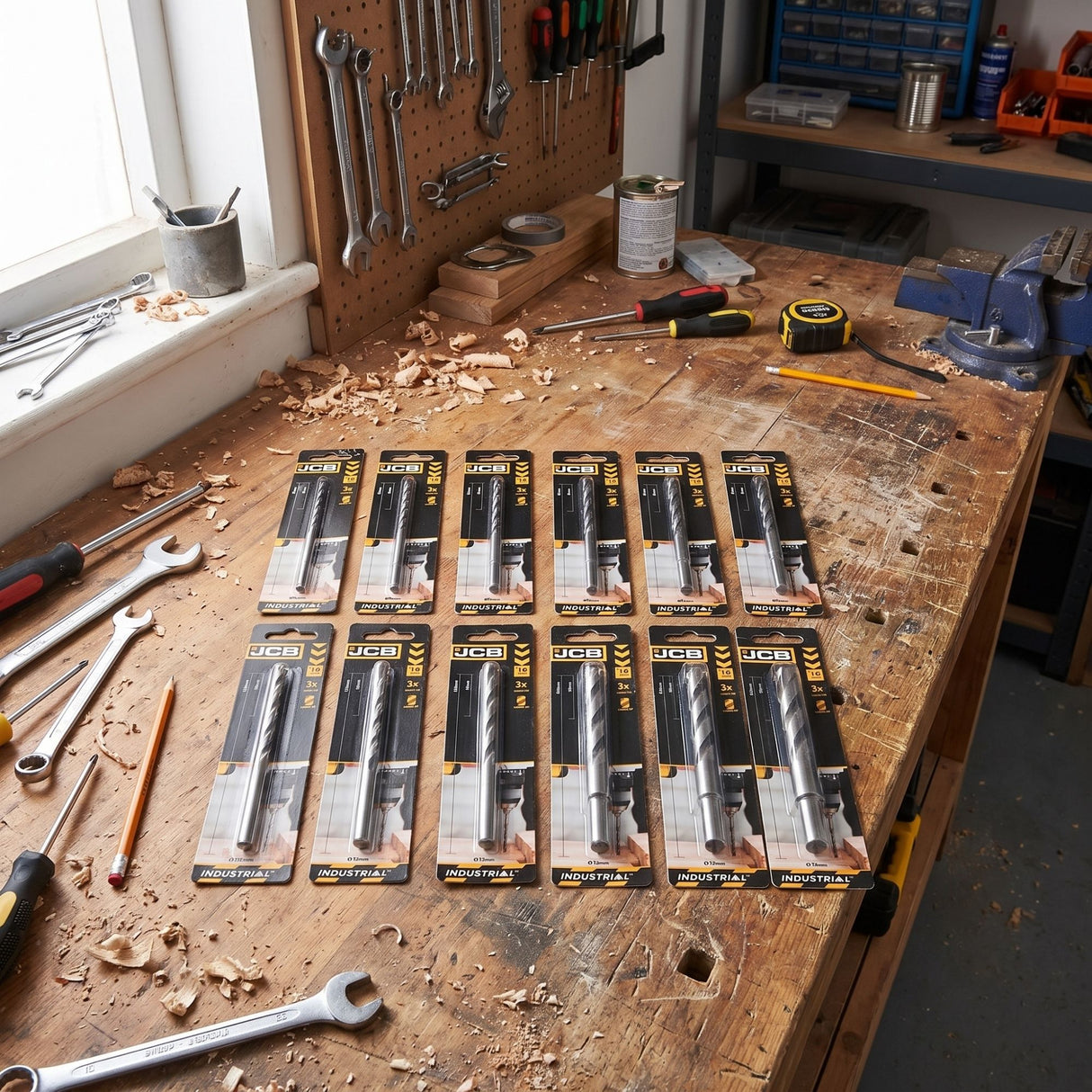 JCB Masonry Drill Bit Trade Pack