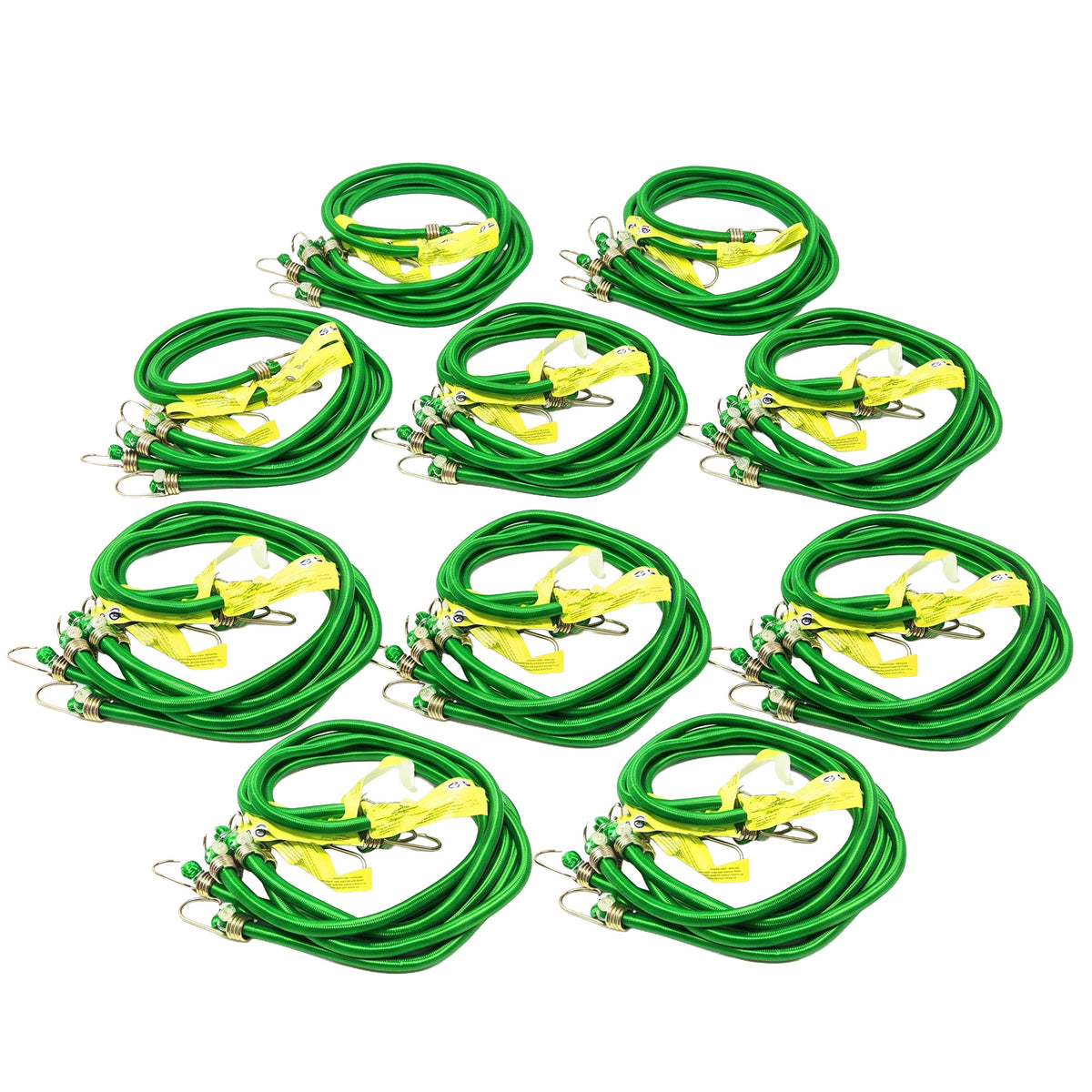 TTM36 - Bungee Cords 12mm x 900mm – 10 Sets of 6, 60 Cords