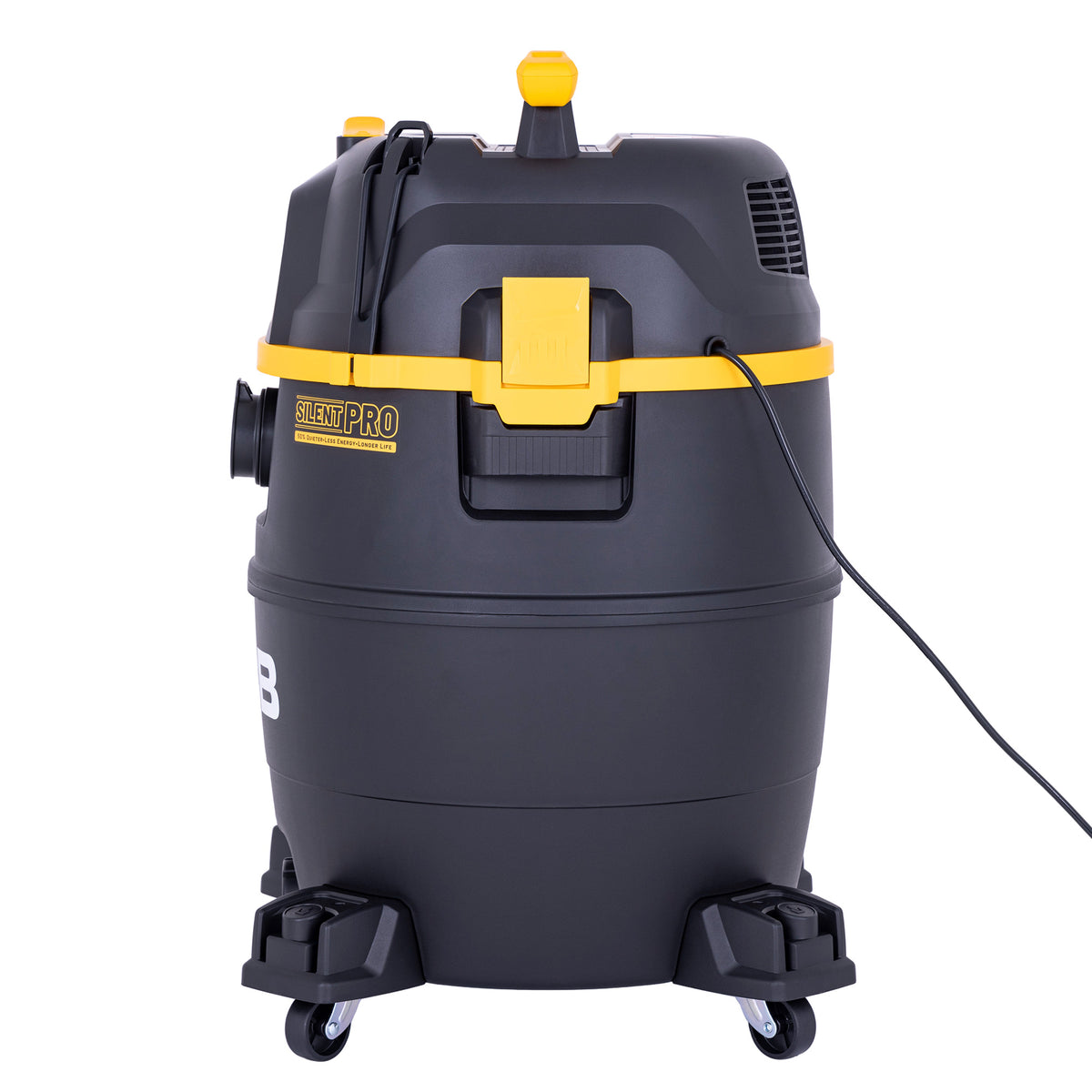 JCB, Silent Pro 61L L-Class Wet & Dry Vacuum Cleaner, 65dB(A) & 47L/s Airflow | JCB-SVACP-61L
