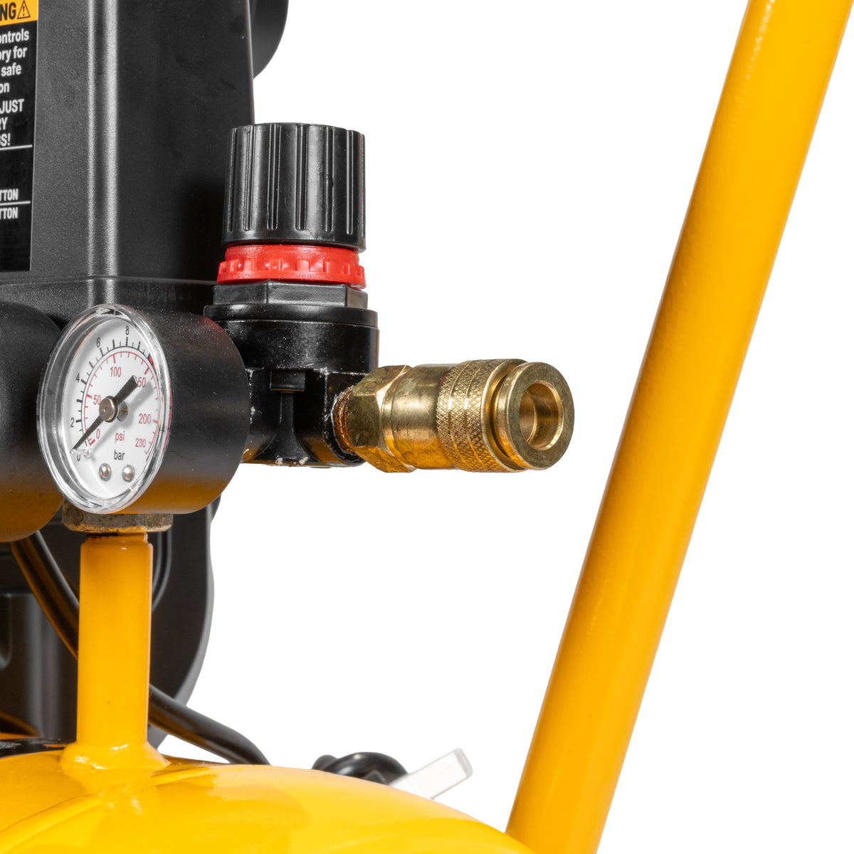 JCB Silent Pro 50L Oil-Free Air Compressor, 8 Bar & 300L/min Displacement | JCB-OFAC-50H