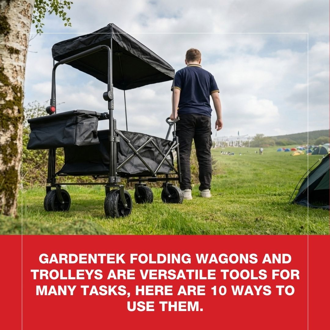 10 Versatile Uses for Garden Trolleys