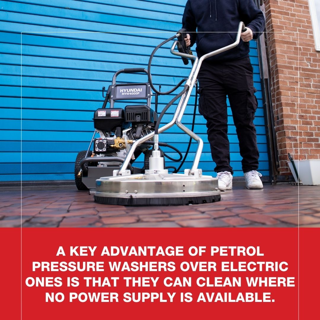 Gravity-Fed & Suction Hose Petrol Pressure Washers