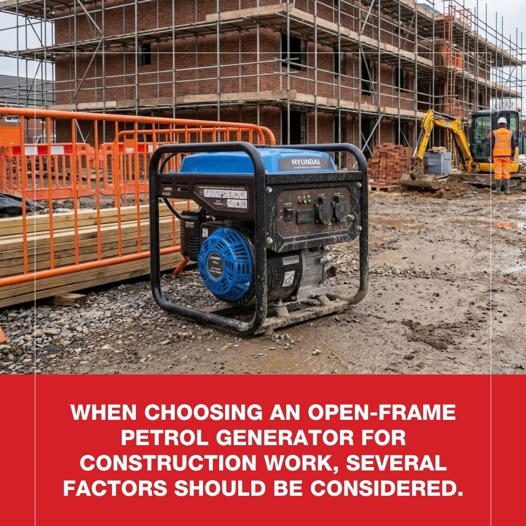 Petrol Generators for Construction Sites
