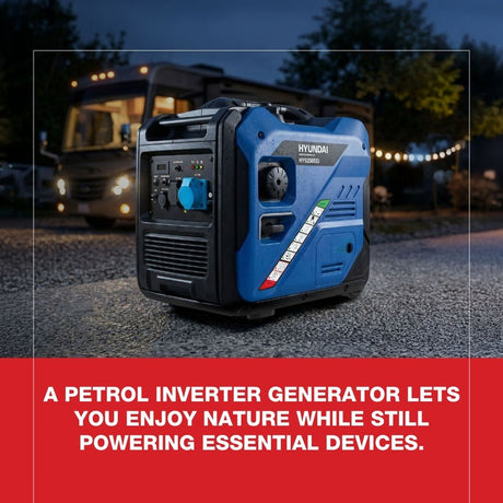 Petrol Inverter Generators for Caravans and Camping