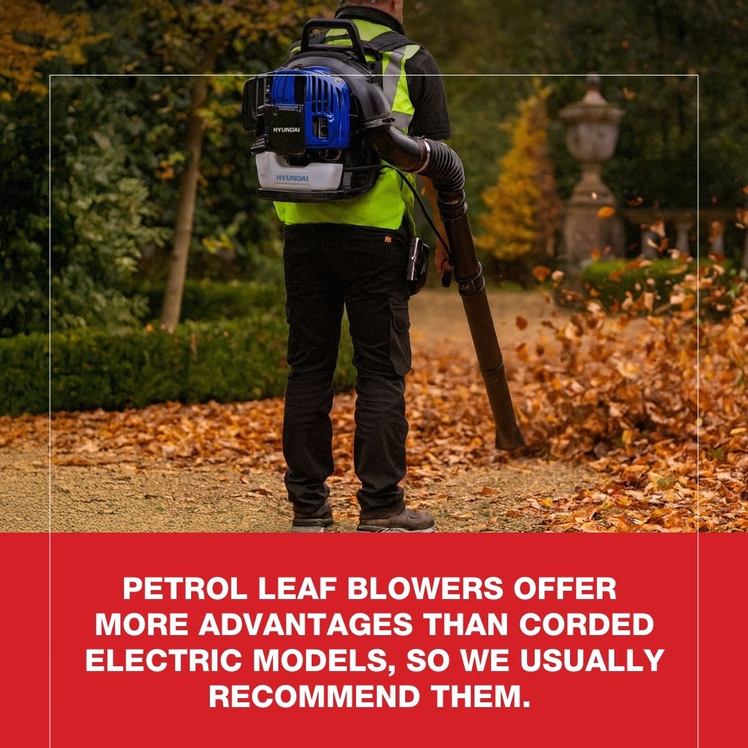The Advantages of Petrol Leaf Blowers