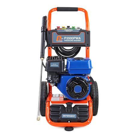 P1 3480psi 206bar Petrol Pressure Washer , 212cc Engine, 8.7L/min Flow, Q/R Fittings, Axial Pump | P3500PWA