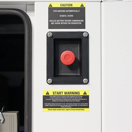 Diesel Generator Emergency Stop