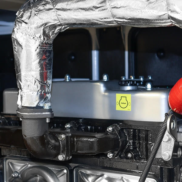 1500rpm 34kVA Single Phase Diesel Generator Interior