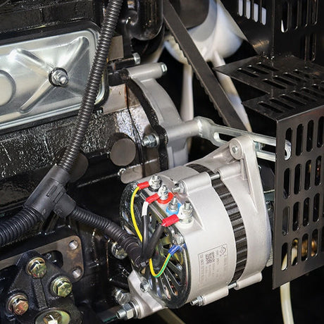 1500rpm 34kVA Single Phase Diesel Generator Interior