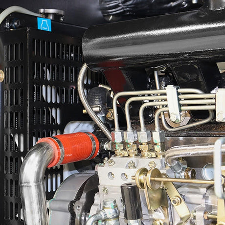 1500rpm 34kVA Single Phase Diesel Generator Interior