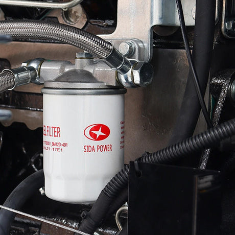 1500rpm 34kVA Single Phase Diesel Generator Interior