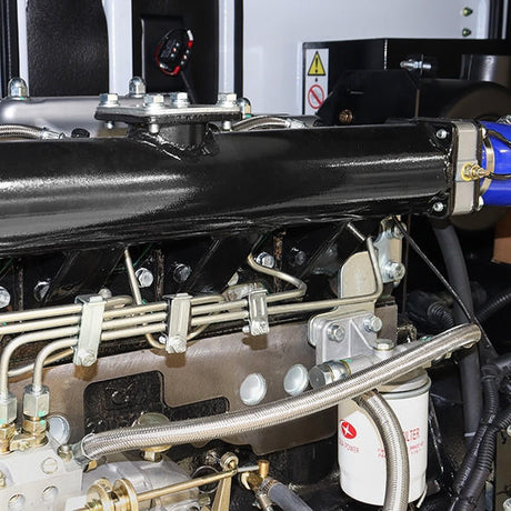 1500rpm 34kVA Single Phase Diesel Generator Interior