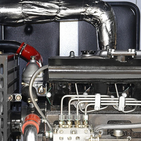 1500rpm 34kVA Single Phase Diesel Generator Interior