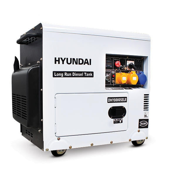 5.8kW 7.5kVA* Silenced Diesel Generator 3000rpm Long Running Standby 230v Single Phase Output
