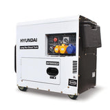 Hyundai DHY8000SELR 6kW Silenced Long Run Diesel Generator (Diesel Generators Less than 10kw)