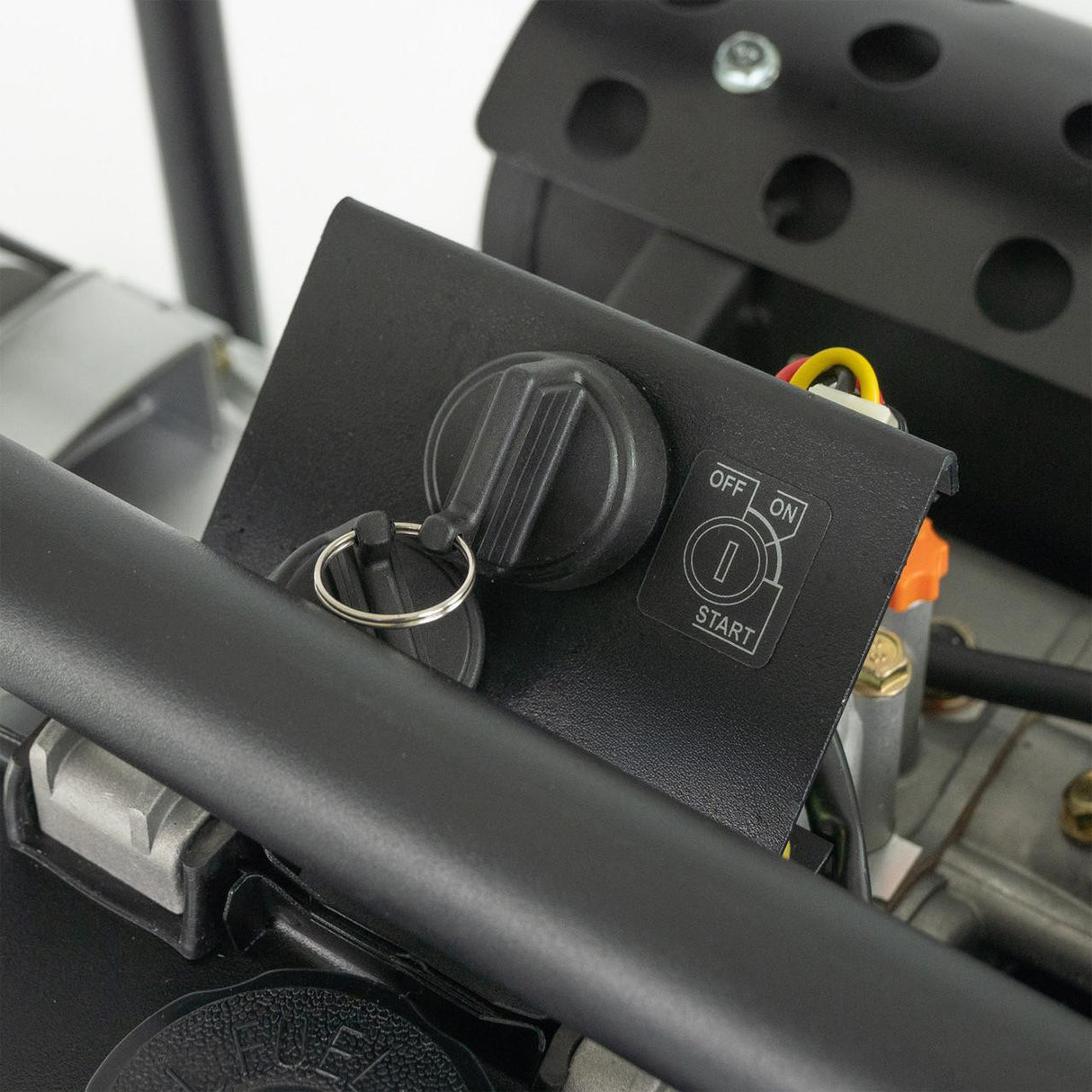 Powered by an Air Cooled, 4-Stroke, Single Cylinder Engine