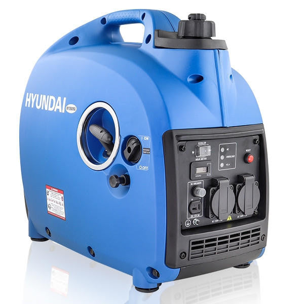 Hyundai 2000w Portable Petrol Inverter Leisure Generator | HY2000Si