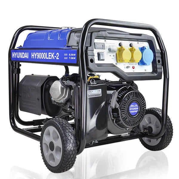 Hyundai 7kW Petrol Generator with Electric Start