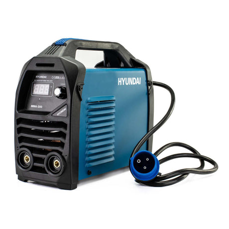 Blue Hyundai Welder