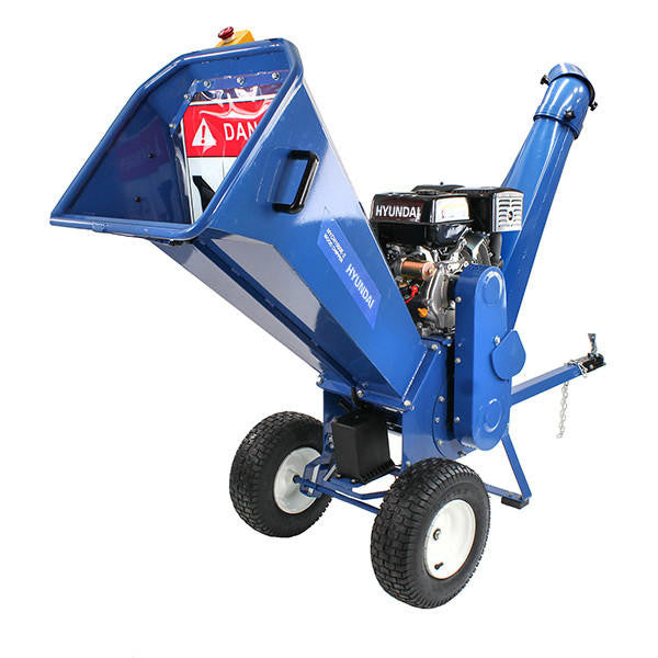420cc 100mm Petrol Wood Chipper Shredder Mulcher 4 Stroke Engine
