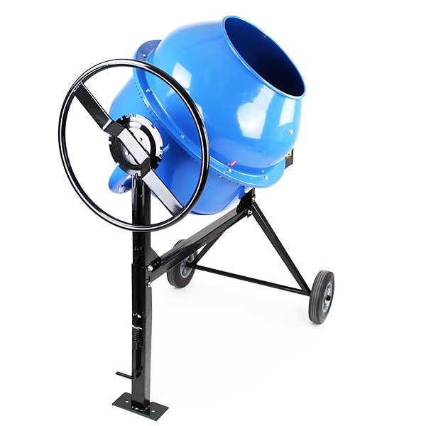 Hyundai Portable Electric Cement Mixer 160 litre 230v 650w Concrete Mixer | HYCM160E