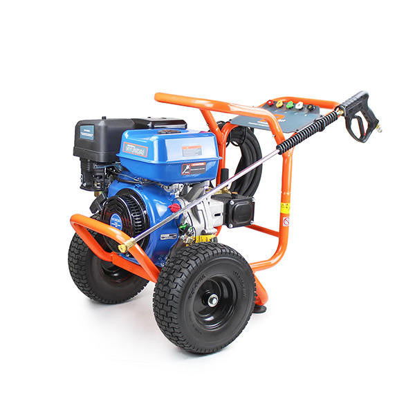 P1 4200psi 290bar Petrol Pressure Washer, Hyundai 14hp Engine, Triplex Annovi Reverberi Pump, 15L/min Flow Rate | P4200PWT