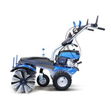 Hyundai Self Propelled Petrol Yard Sweeper Powerbrush 100cm 173cc HYSW1000 (Vacuum Cleaners)