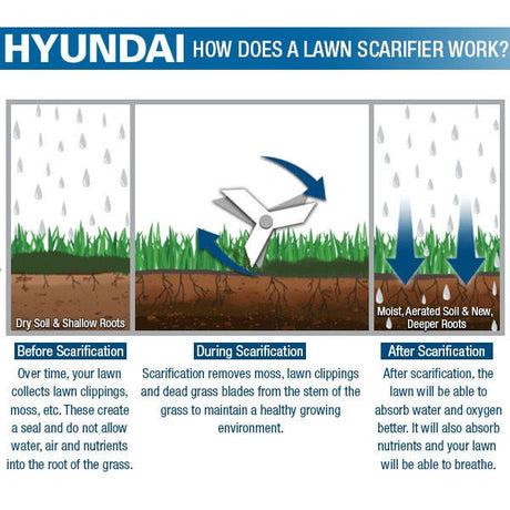 How Does A Lawn Scarifier Work?