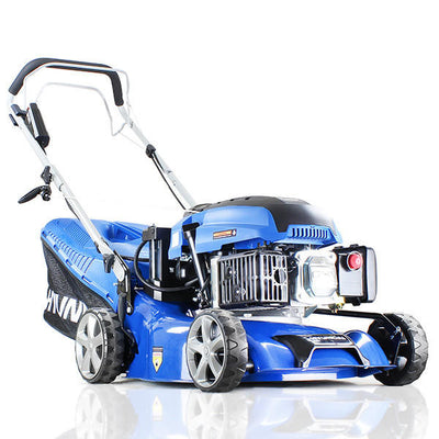 Hyundai HYM430SPE Self Propelled Electric Start 17in Petrol Lawn Mower (Petrol Lawnmowers)