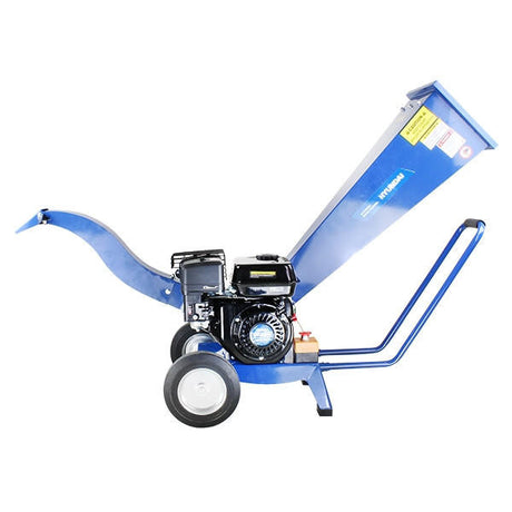 petrol garden wood shredder