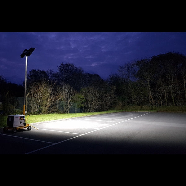 Hyundai LT600-LED-D 600W LED Mobile Lighting Tower With DHY6000SE 5.2kW Diesel Generator (Lighting Towers)