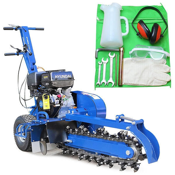 Hyundai 420cc/14hp Petrol Trencher | HYTR150 Trench Digger