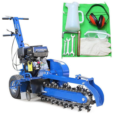 Hyundai 420cc/14hp Petrol Trencher | HYTR150 Trench Digger
