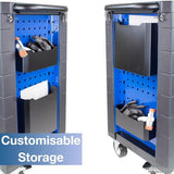 Hyundai 305 Piece Tool Set, 7 Drawer Caster Mounted Roller Tool Chest Cabinet | HYTC9003
