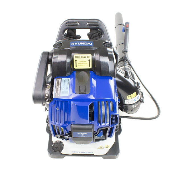 leaf blower with harness