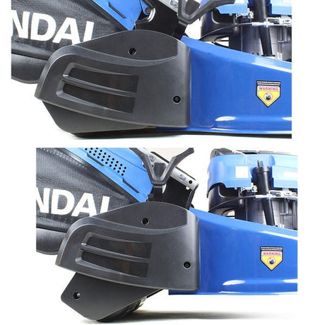 With rear wheel drive, which is especially good for handling uneven terrain, this mower also features a self-propelled system so all you have to do is pick your most comfortable speed and steer - no pushing required! Mowing has never been easier.