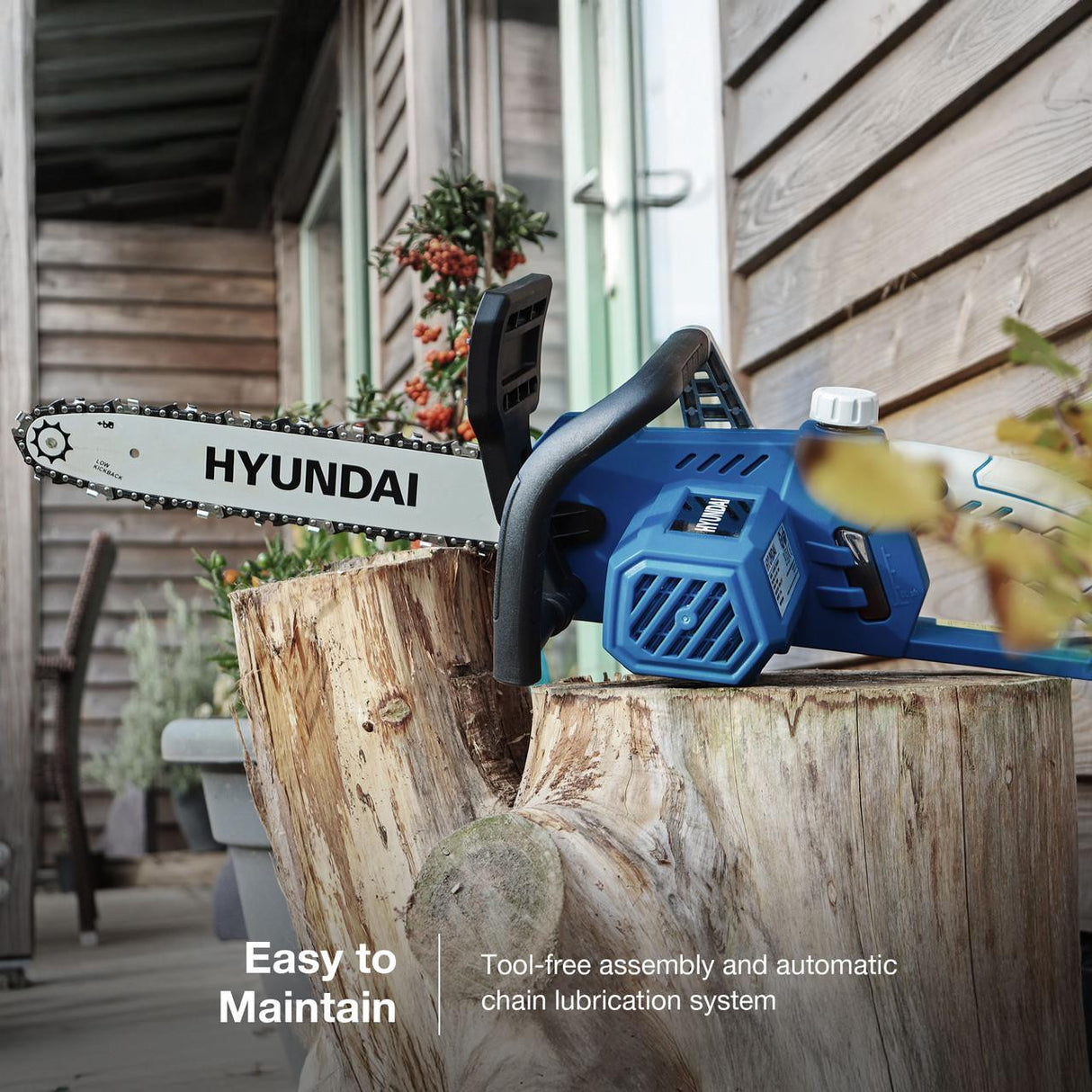 Hyundai 14" 35cm Electric Chainsaw 1600W 230V | HYC1600E