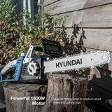 Hyundai 14" 35cm Electric Chainsaw 1600W 230V | HYC1600E