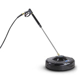 Flat surface cleaner for pressure washer